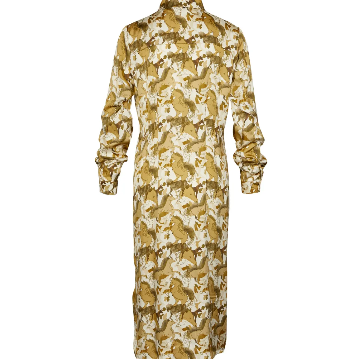 New River Woods Aansluitende midi-jurk in -