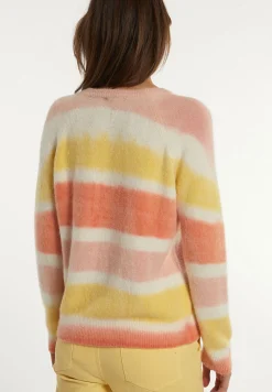 Online River Woods Alpaca-wollen gestreepte trui multicolor -