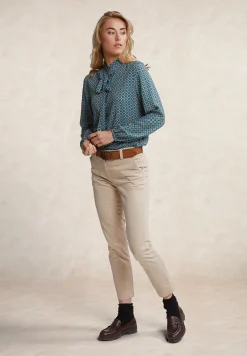 Fashion River Woods Basic chinobroek beige -