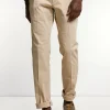 Best River Woods Basic chinobroek stretch sand -