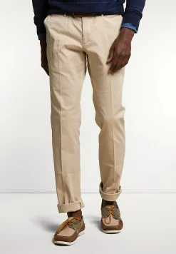 Best River Woods Basic chinobroek stretch sand -