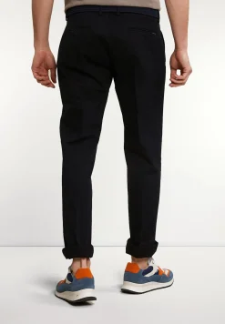 New River Woods Basic chinobroek stretch navy -