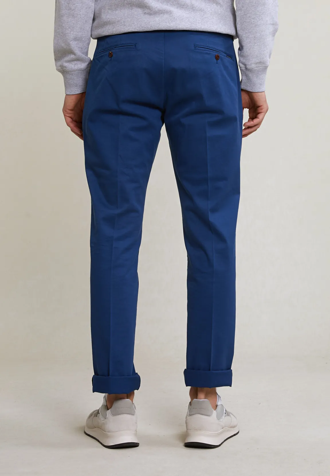Fashion River Woods Basic chinobroek stretch space -