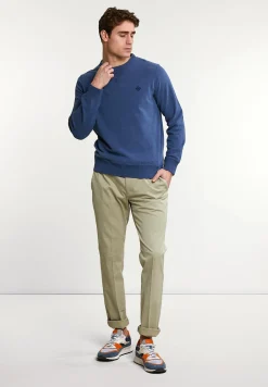 Sale River Woods Basic chinobroek stretch thyme -