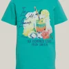 Hot River Woods Basic katoenen t-shirt kiwi -