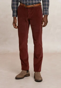 Hot River Woods Basic ribfluwelen stretch broek crodino -