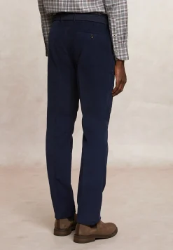 New River Woods Basic ribfluwelen stretch broek admiral -