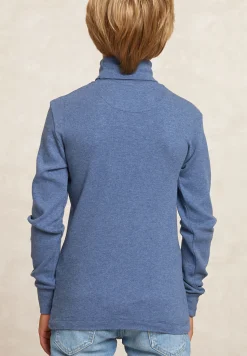 Hot River Woods Basic rolkraag T-shirt night sky mix -
