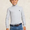 Discount River Woods Basic rolkraag T-shirt oxford mix -