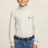 Outlet River Woods Basic rolkraag T-shirt sand mix -