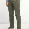 Best River Woods Basic stretch chinobroek kaki -
