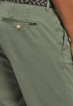 Discount River Woods Basic stretch chinobroek moss -