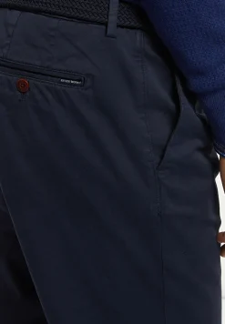 Hot River Woods Basic stretch chinobroek navy -