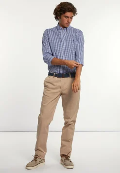 New River Woods Basic stretch chinobroek sand -