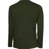 Hot River Woods Basic T-shirt met ronde hals in groen -