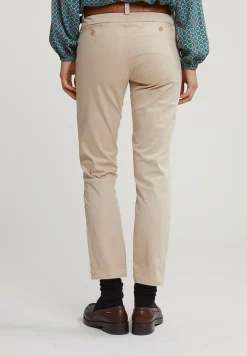 New River Woods Beige basic chinobroek -