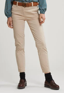 New River Woods Beige basic chinobroek -