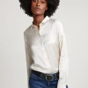 Fashion River Woods Beige klassieke blouse -
