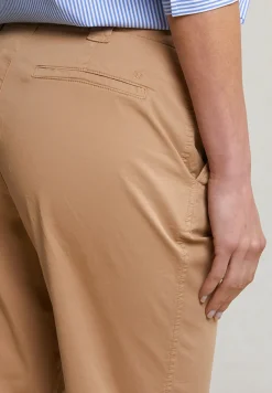Hot River Woods Beige lange broek opgestikte zak -
