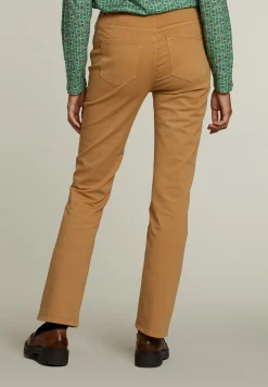 Online River Woods Beige lange broek 5-zakken -