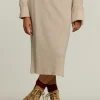 Best River Woods Beige midirok -