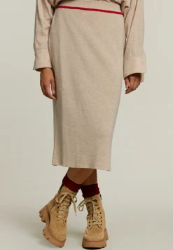 Best River Woods Beige midirok -
