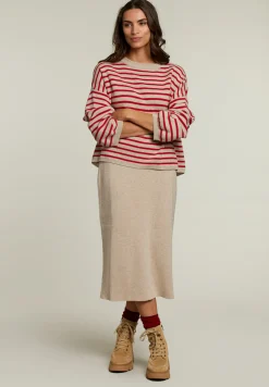 Best River Woods Beige midirok -