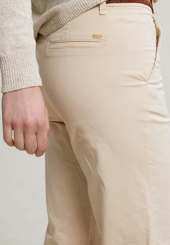 Clearance River Woods Beige rechte stretch broek -