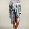 Hot River Woods Blauwe kimono met ceintuur -
