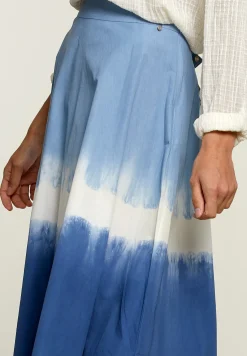 Online River Woods Blauwe tie & dye rok -