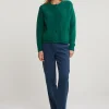 Clearance River Woods Blauw/groen geruite broek -