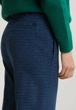 Clearance River Woods Blauw/groen geruite broek -