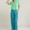 Outlet River Woods Blauw/groene glitter fantasiebroek -