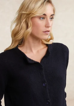 Clearance River Woods Cardigan ropgestikte zakken navy -