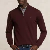 Discount River Woods Custom fit basic merinotrui halve rits porto mix -