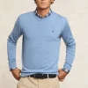 Hot River Woods Custom fit basic merinotrui ronde hals glacier mix -
