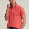 Hot River Woods Custom fit basic pima katoen polo lt sunset -