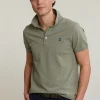 Outlet River Woods Custom fit basic pima katoen polo safari mix -