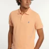 Sale River Woods Custom fit basic pima katoen polo mandarin -