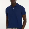 Hot River Woods Custom fit basic pima katoen polo indigo -