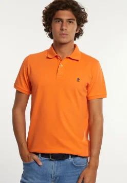 Hot River Woods Custom fit basic pima katoen polo clementine -