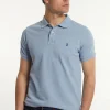 Fashion River Woods Custom fit basic pima katoen polo soft frost mix -