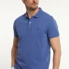 Fashion River Woods Custom fit basic pima katoen polo persian blue mix -