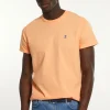 Sale River Woods Custom fit basic pima katoen T-shirt mandarin -
