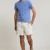 Fashion River Woods Custom fit basic pima katoen T-shirt ronde hals lt hamptons blue mix -