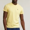 New River Woods Custom fit basic pima katoen T-shirt ronde hals sun flower -