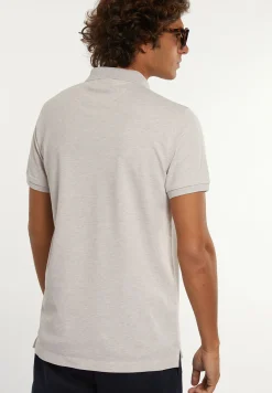 Sale River Woods Custom fit basic pima katoen polo linen mix -