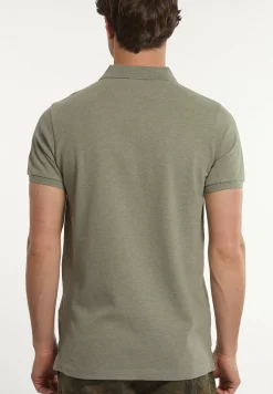 New River Woods Custom fit basic pima katoen polo jade mix -