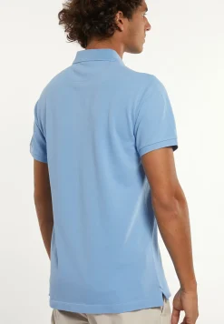 Best River Woods Custom fit basic pima katoen polo porcelaine -