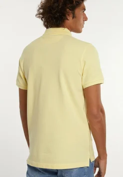 Fashion River Woods Custom fit basic pima katoen polo banana -
